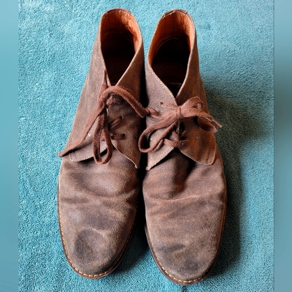 J Crew Boots Mens MacAlister Chukka Brown Suede Ankle Top Lace Up - Size 11 main image 6
